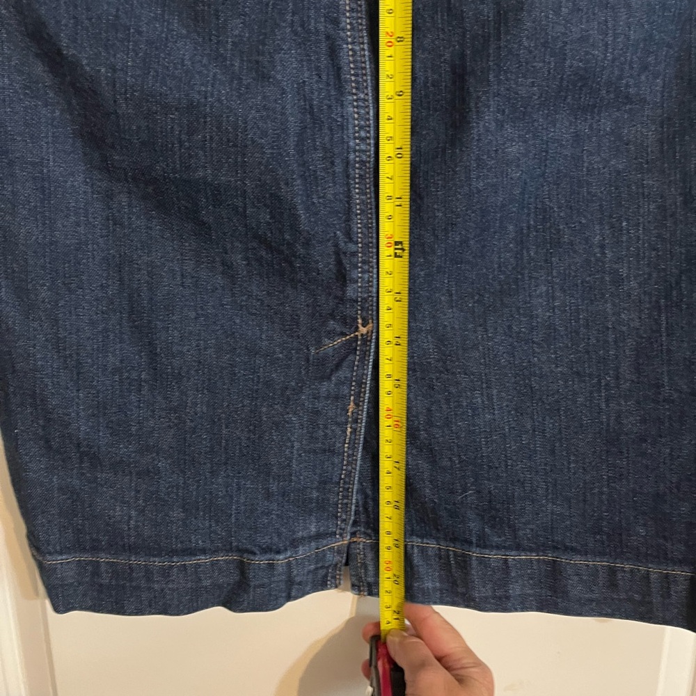 Old Navy Dark Blue Denim Skirt - Picture 3 of 6